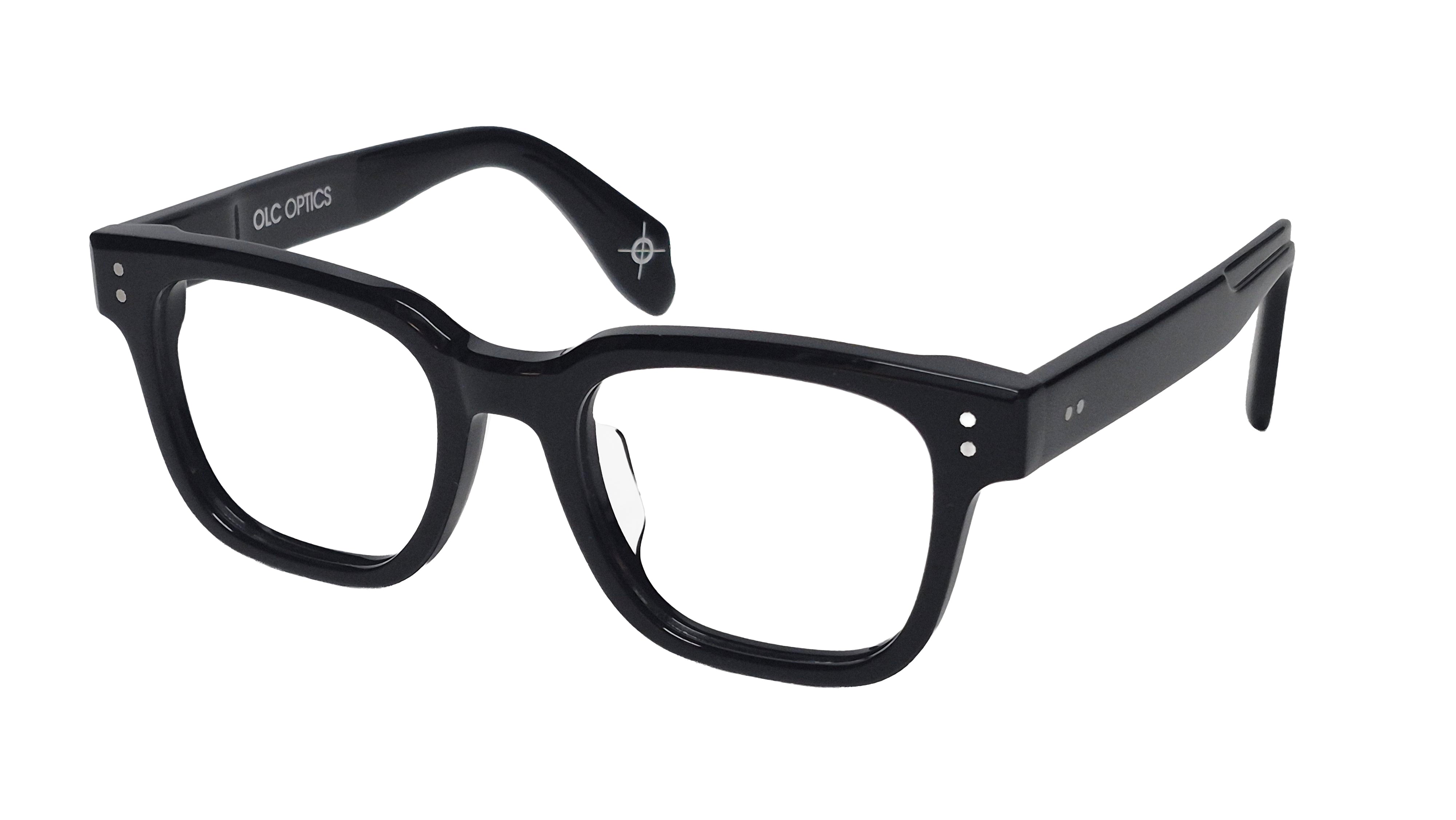 Bowery eyeglasses in Black - side view