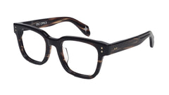 Bowery eyeglasses in Tortoise - side view