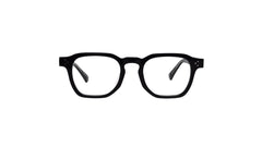 Hudson eyeglasses in Black - front view