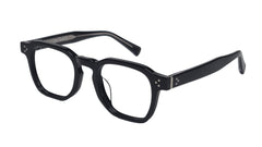 Hudson eyeglasses in Black - side view