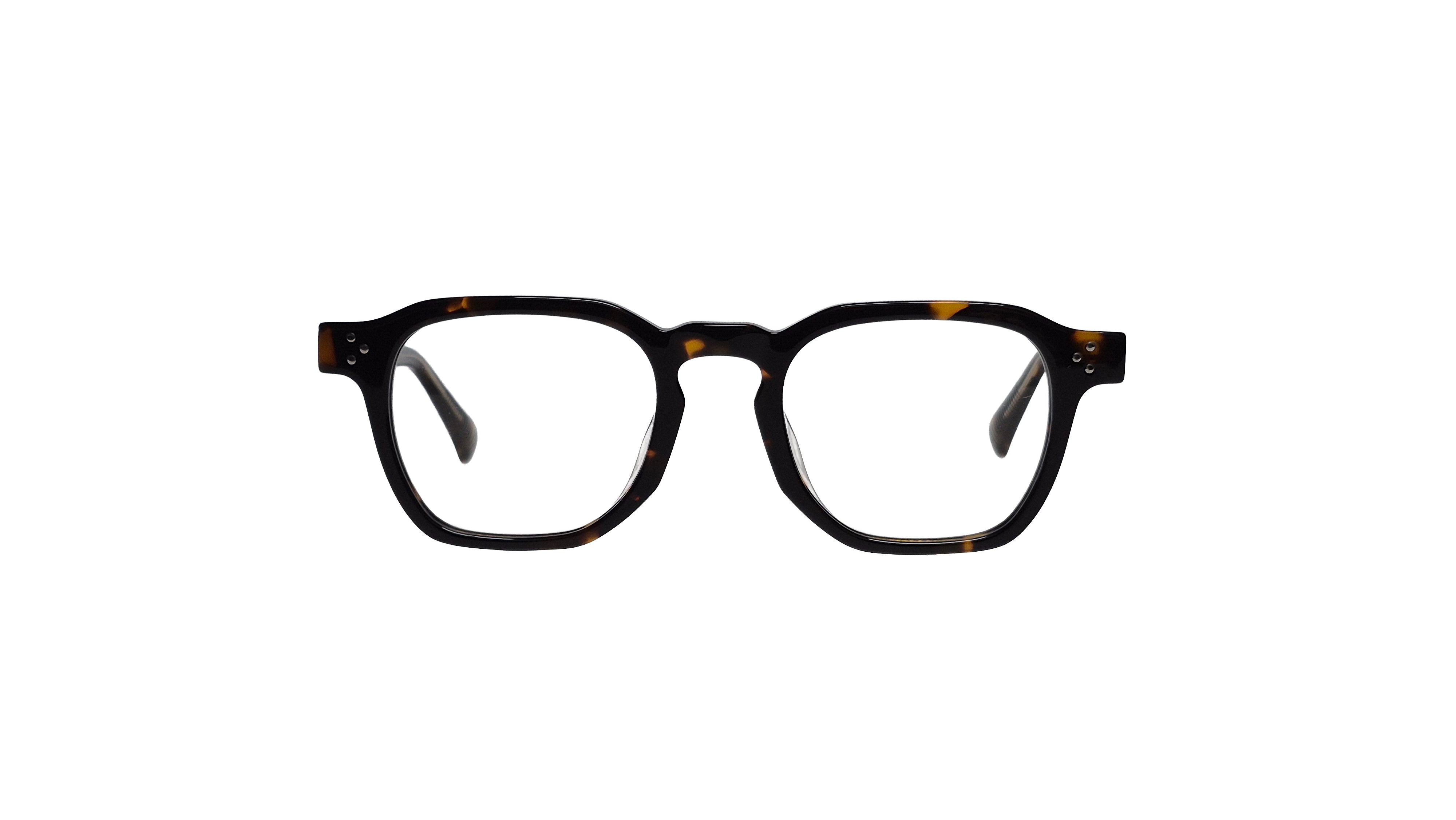 Hudson eyeglasses in Tortoise - front view