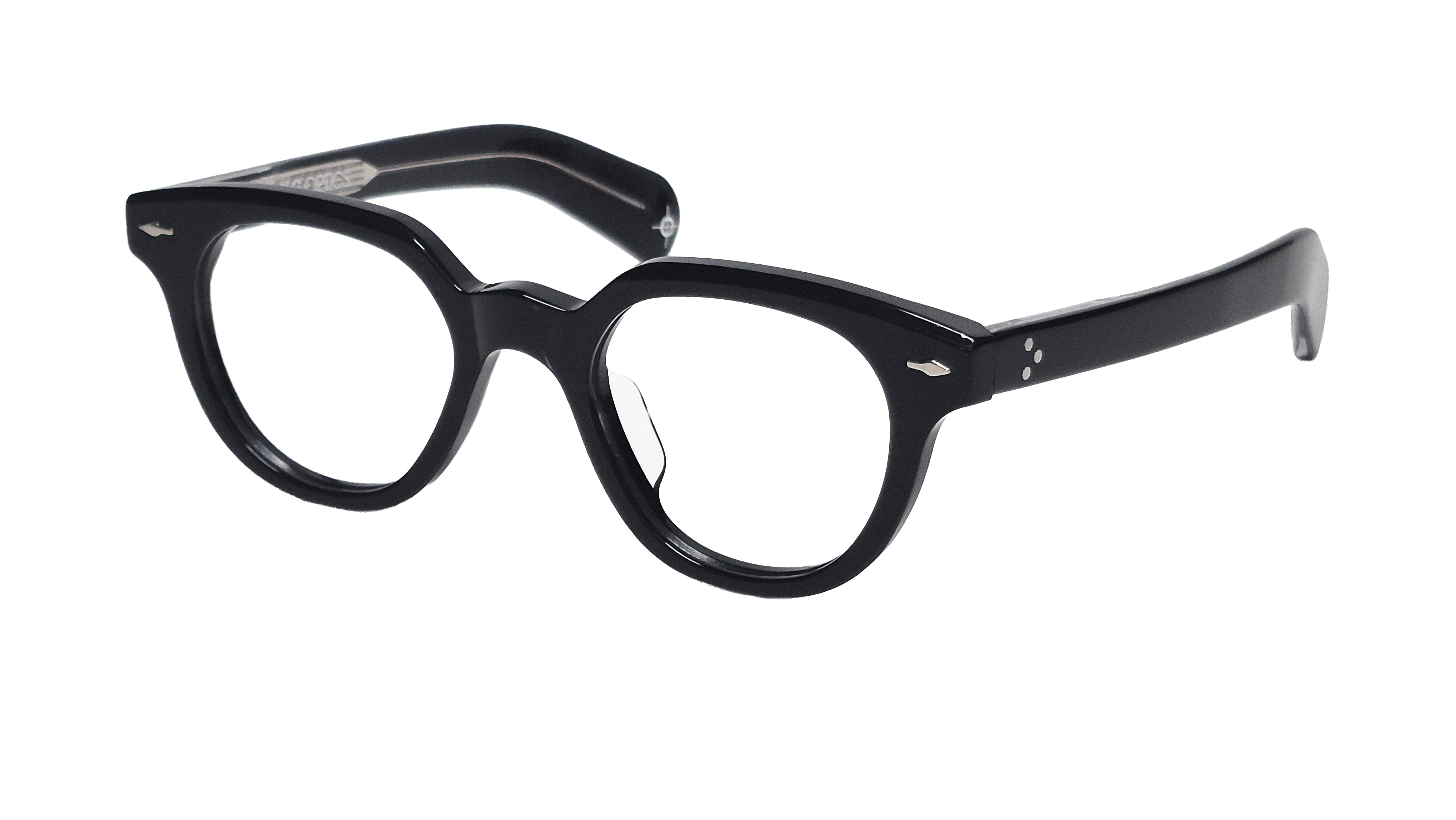 Mercer eyeglasses in Black - side view
