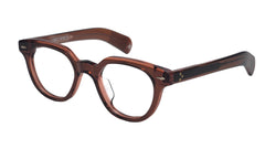 Mercer eyeglasses in Brown Crystal - side view