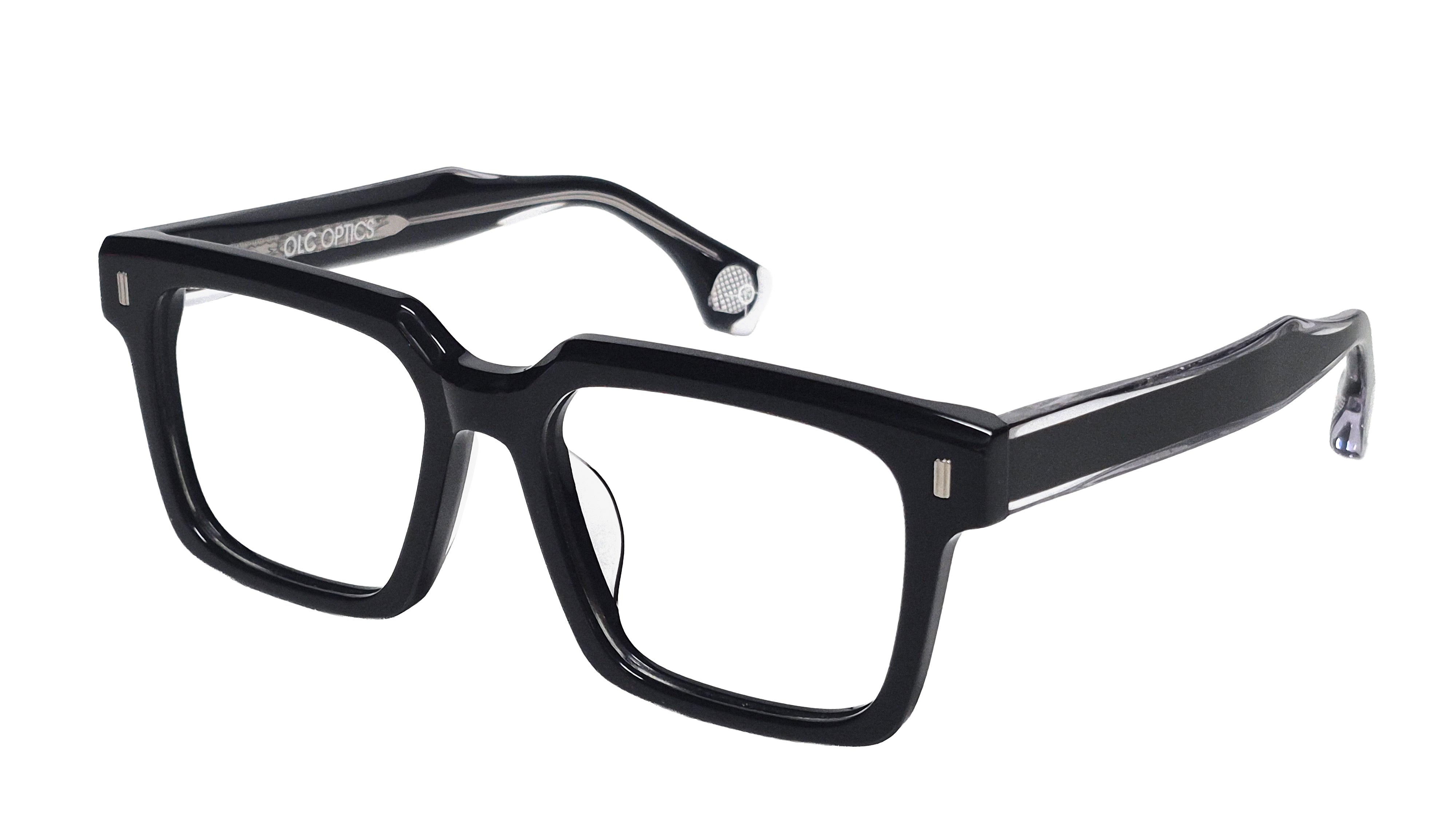 Prince eyeglasses in Black - side view