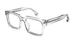 Prince eyeglasses in Crystal - side view