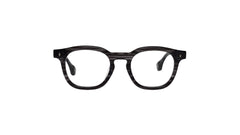Renwick eyeglasses in Striped Grey - front view