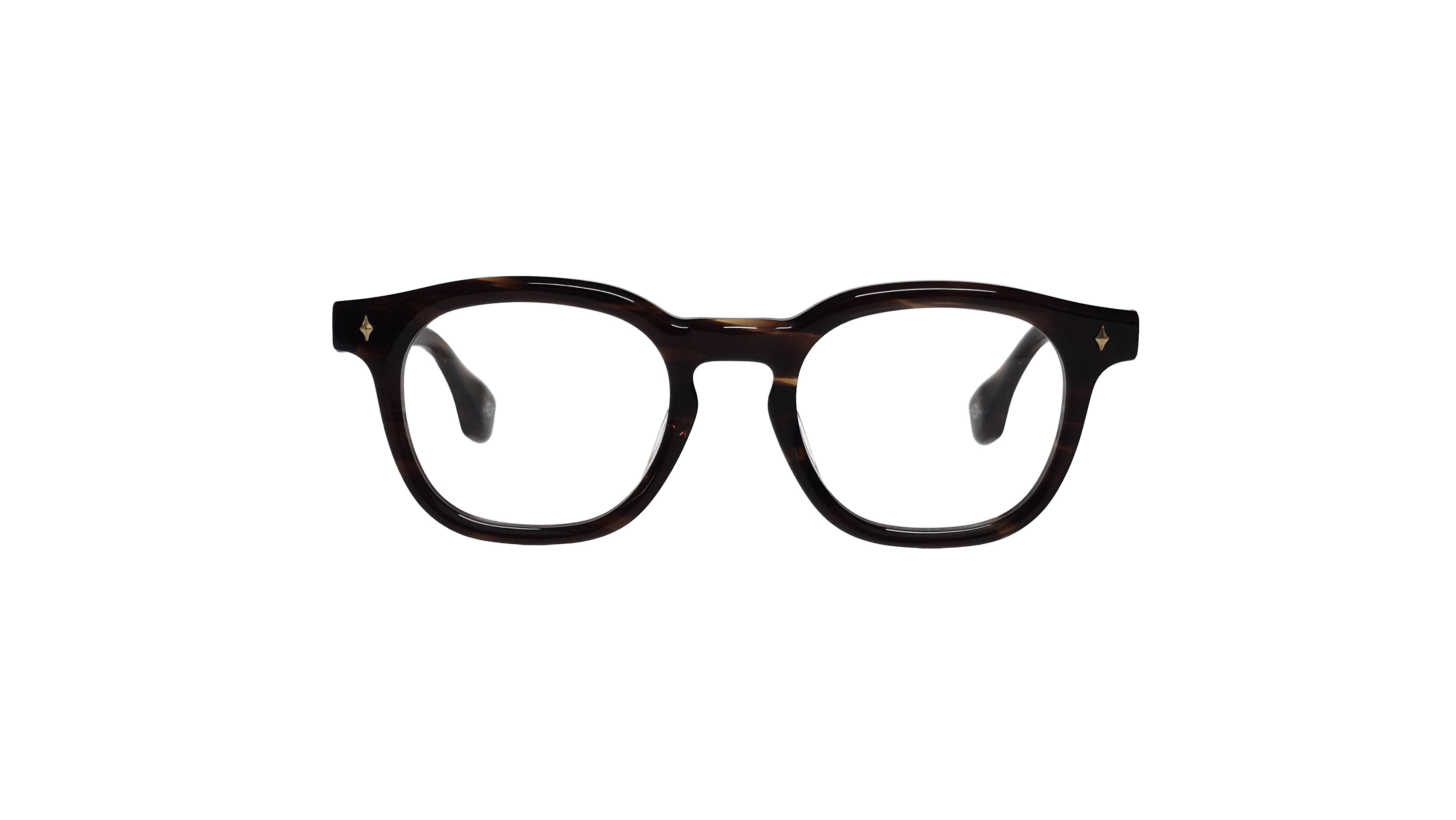 Renwick eyeglasses in Tortoise - front view