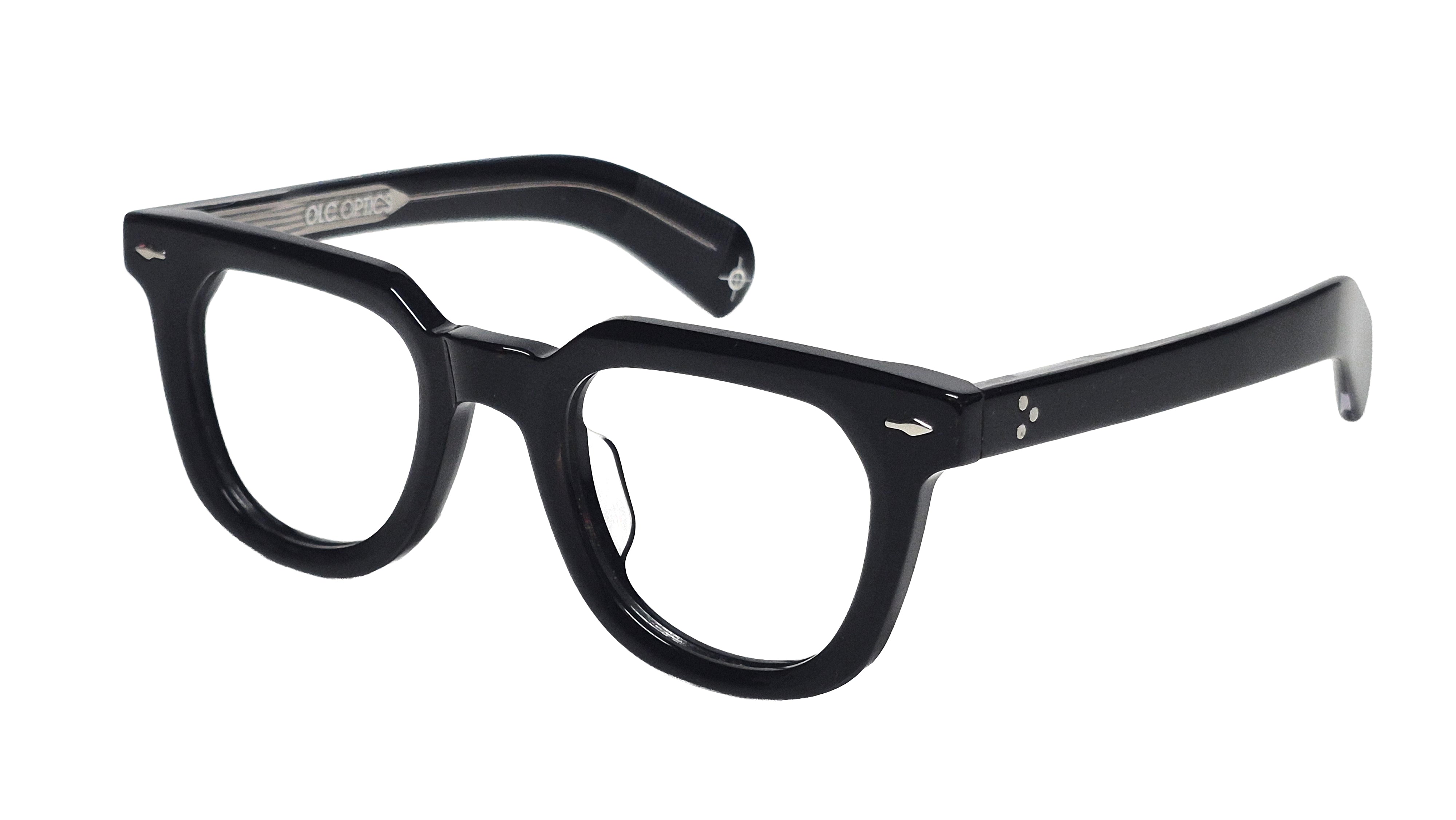 Waverly eyeglasses in Black - side view